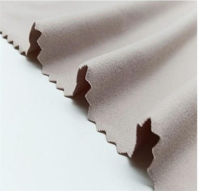 FJ-ZSRY    再生環保滌綸雙面磨毛布  RPET  滌氨拉架汗布  成分：T87%  SP13%  克重：170g/㎡  紗支：75D+30D 細節-1